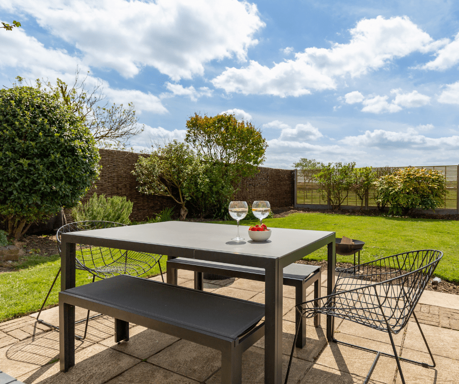 Garden at Number 5 in Southwold